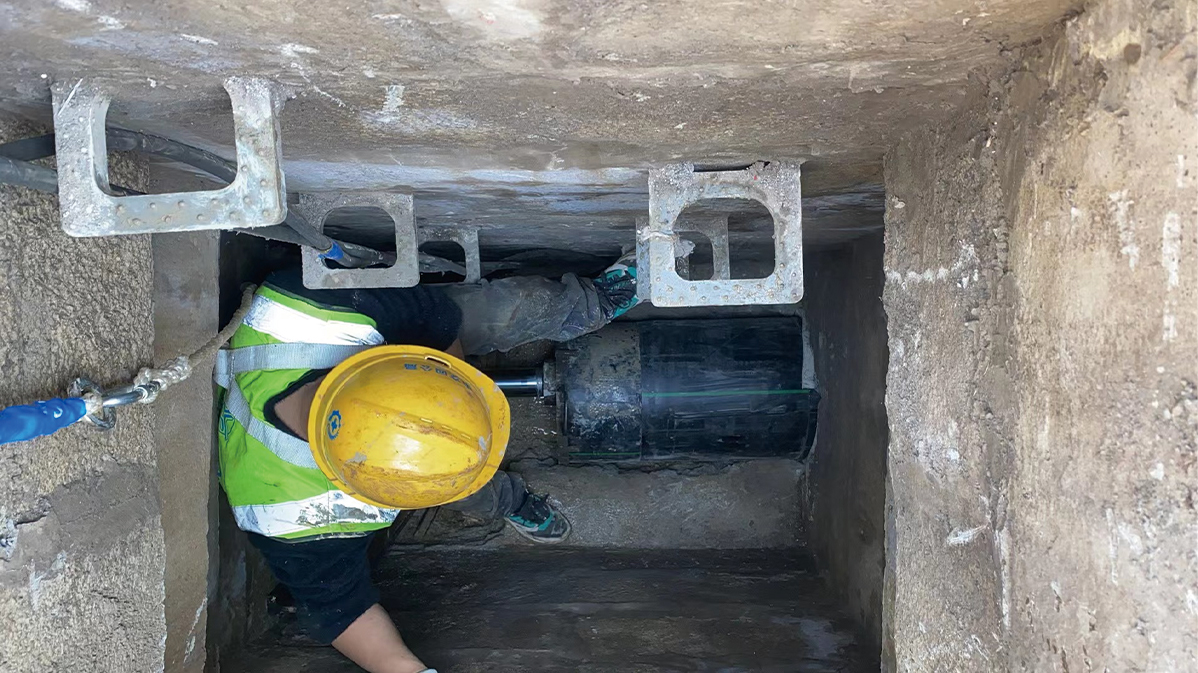 岫岩HDPE短管内衬法